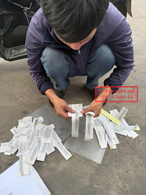 Dịch vụ cà số xe ô tô tại tphcm